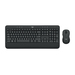 Logitech MK545 ADVANCED Wireless Keyboard and Mouse Combo - Volle Größe (100%) - Kabellos - RF Wireless - Schwarz - Maus enthalten