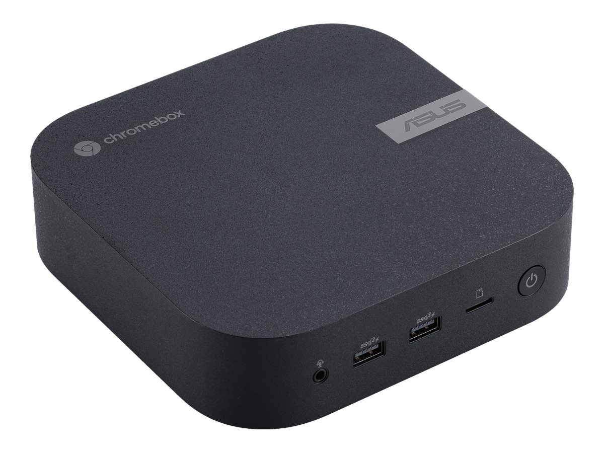 ASUS Chromebox 5 S7009UN+ - Mini-PC - 1 x Core i7 1260P  2.1 GHz - RAM 16 GB - SSD 256 GB - NVMe - Intel Iris Xe Grafikkarte - 1GbE 2.5GbE Bluetooth 5.2 Wi-Fi 6E - WLAN: Bluetooth 5.2 802.11abgnacax (Wi-Fi 6E)