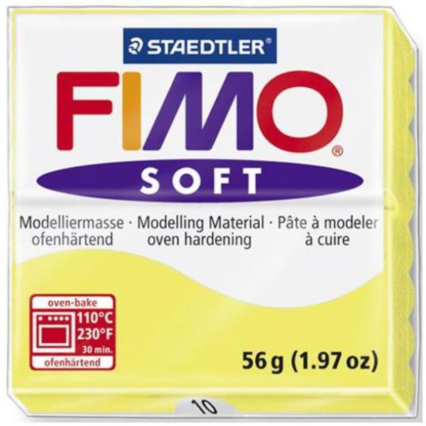 STAEDTLER FIMO soft - Knetmasse - Gelb - 110 °C - 30 min - 56 g - 55 mm
