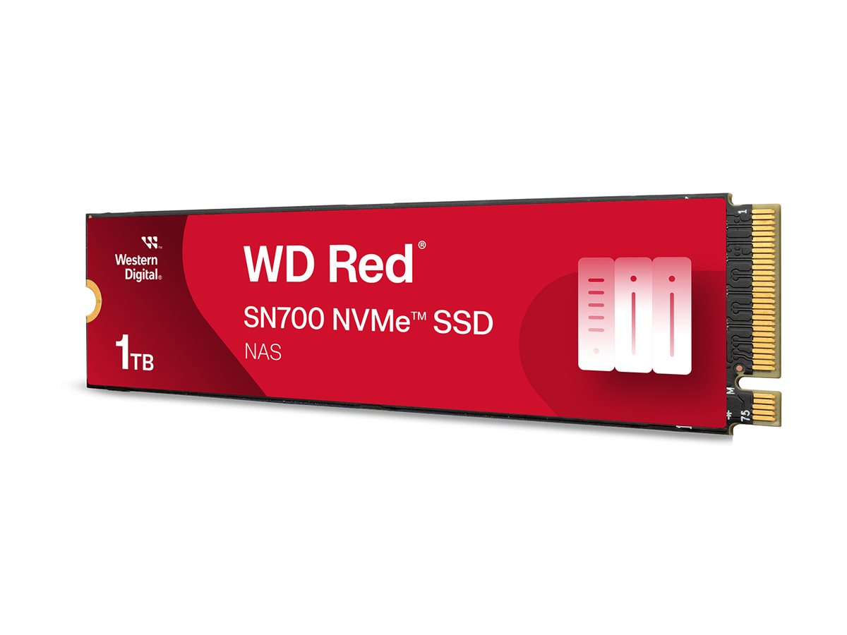 WD Red SN700 WDS100T1R0C - SSD - 1 TB - intern - M.2 2280 - PCIe 3.0 x4 (NVMe), Ansicht 2