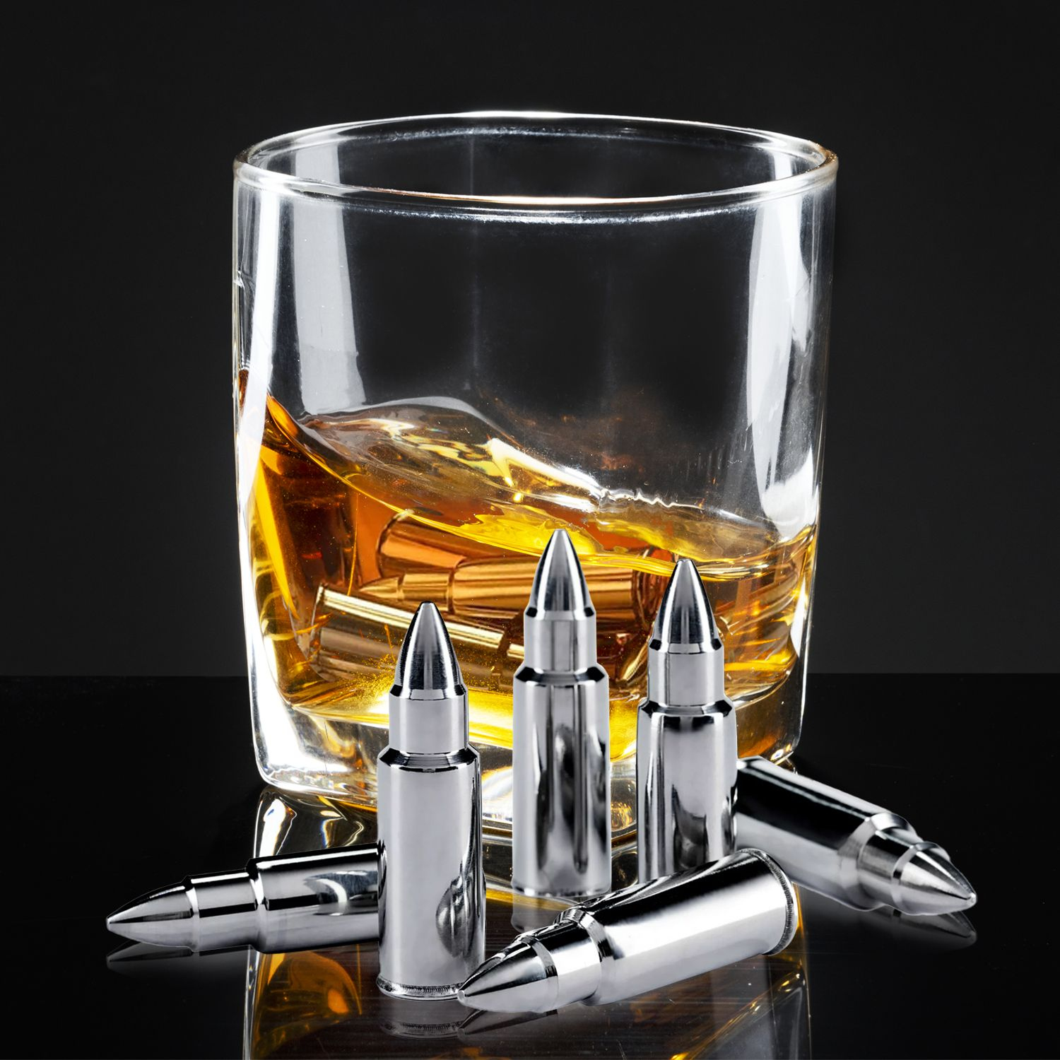 Mad Monkey Patronen Eiswürfel aus Edelstahl, Ansicht 3