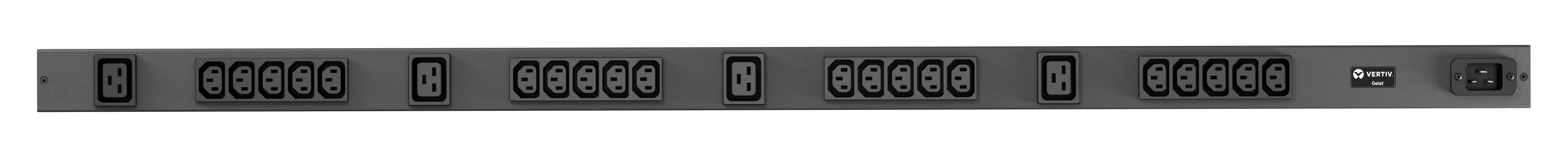 Vertiv Geist Basic VP7552 - Stromverteilungseinheit (Rack - einbaufähig), Ansicht 2