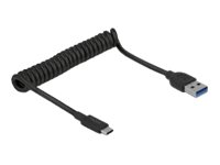 Delock USB 3.1 Gen 2 Coiled Cable Type-A male