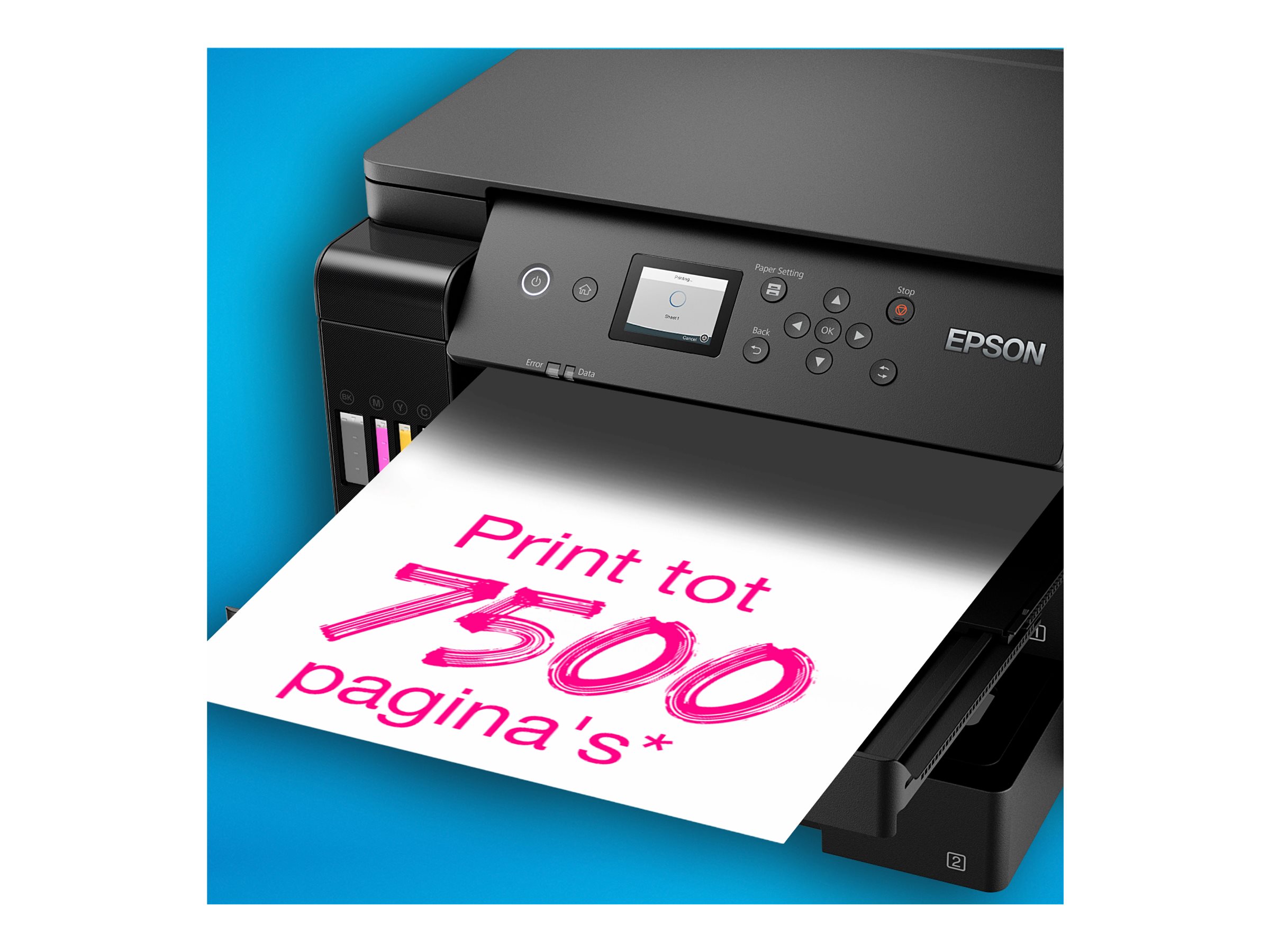 Epson EcoTank ET-16150 - Drucker - Farbe - Duplex - Tintenstrahl - A3 - 4800 x 1200 dpi - bis zu 25 Seiten/Min. (einfarbig)/