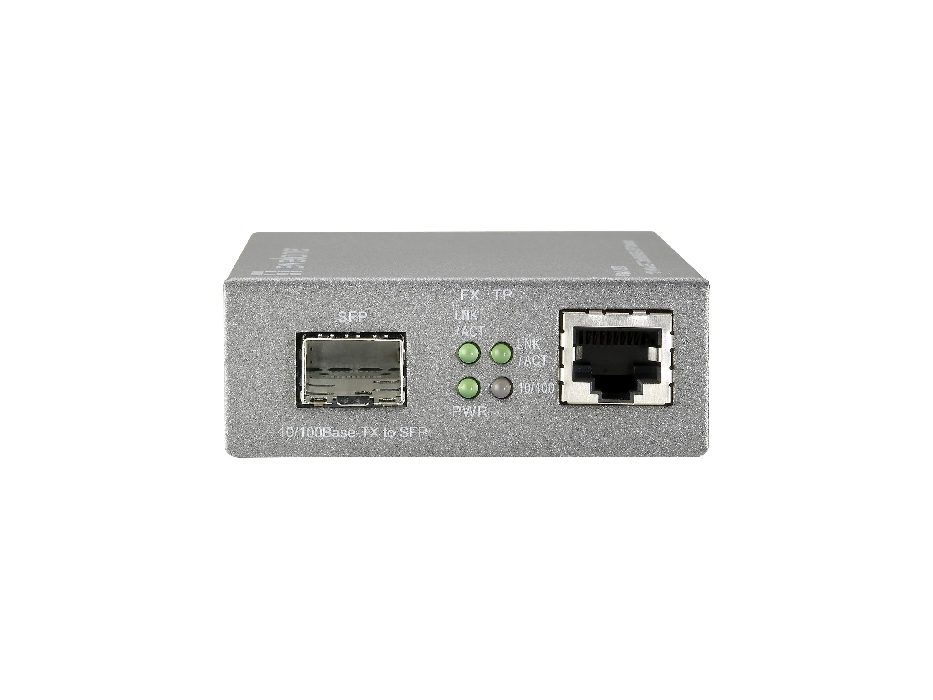 LevelOne Web Smart Series FVS-3800 - Medienkonverter - 100Mb LAN - 10Base-T, 100Base-TX, 100Base-X - RJ-45 / SFP, Ansicht 2