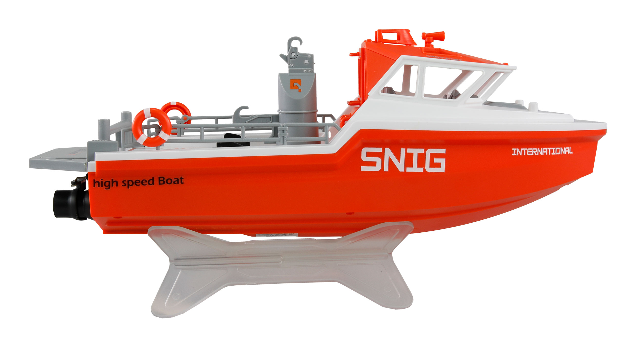 Amewi Rettungsboot brushless Jetantrieb 320mm RTR weiss/orange, Ansicht 4