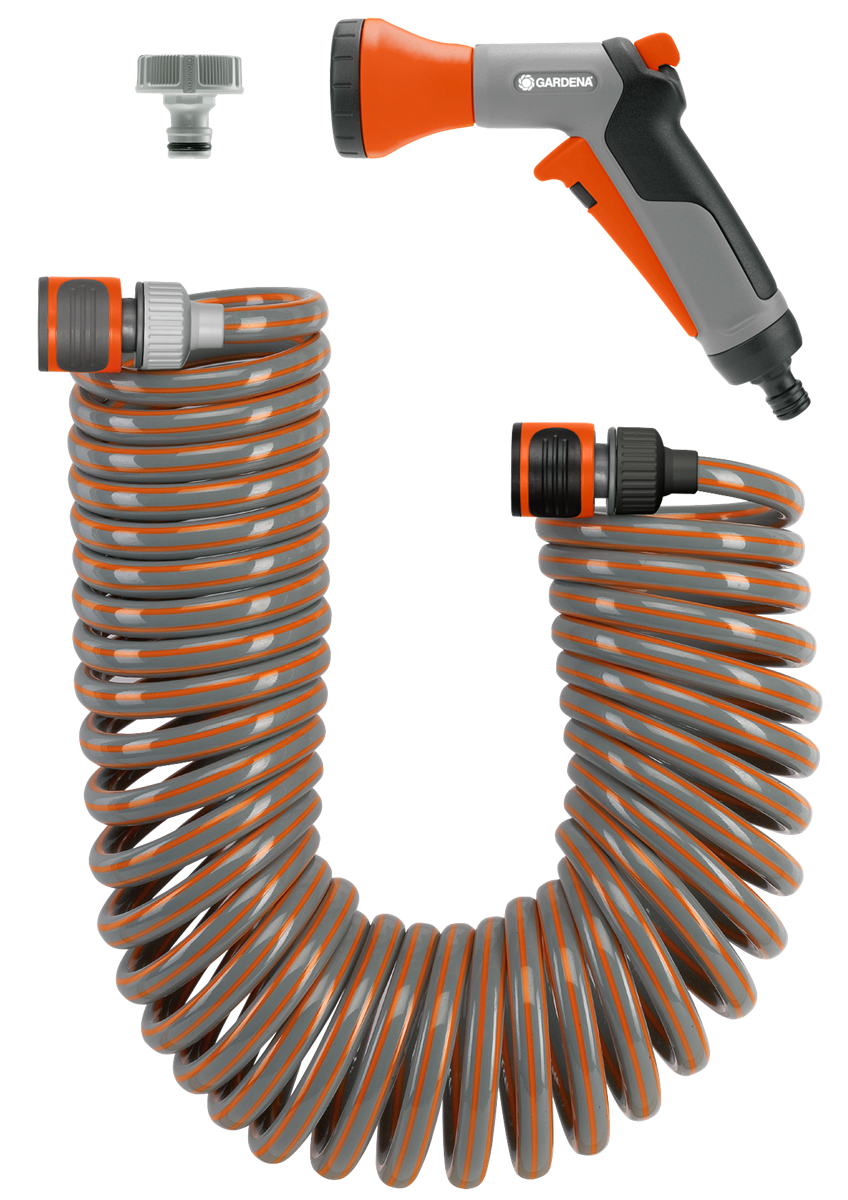Gardena Spiralschlauch-Set - 10 m - 9 mm Durchmesser, Ansicht 2