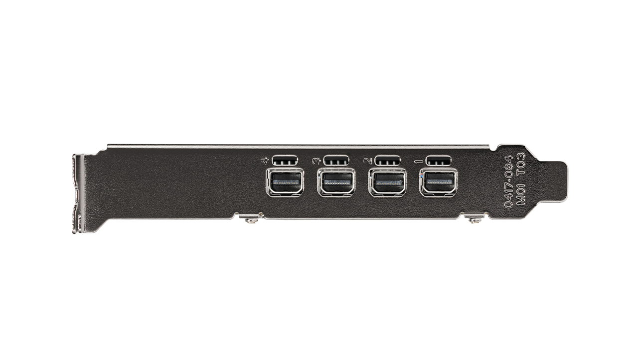 Fujitsu NVIDIA T1000 - Grafikkarten - T1000 - 4 GB GDDR6, Ansicht 3