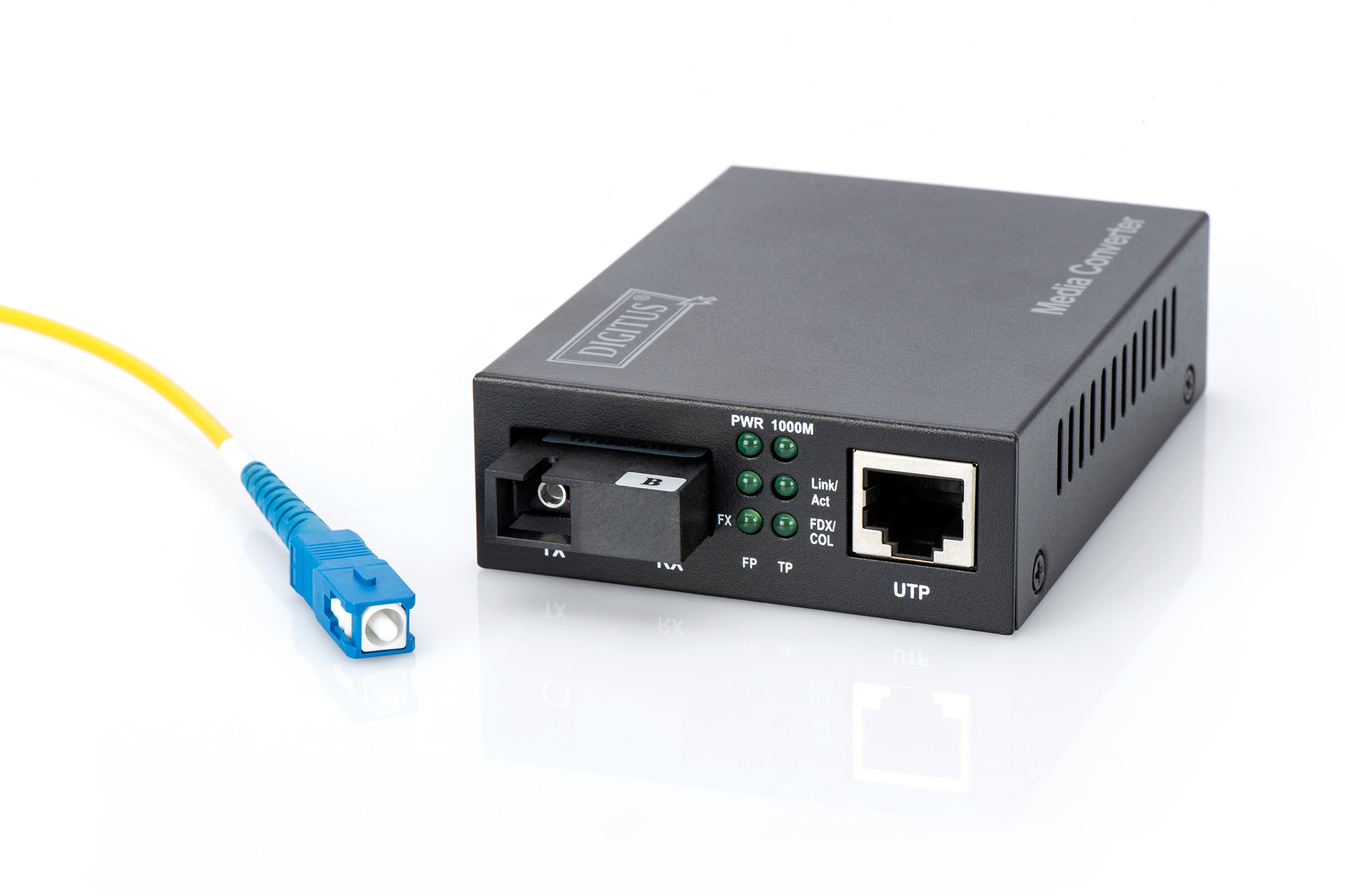 DIGITUS Bidirectional Gigabit Medienkonverter, RJ45 / SC, Ansicht 4