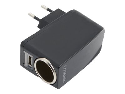 LogiLink Netzteil - 1 A (USB, automobile cigarette