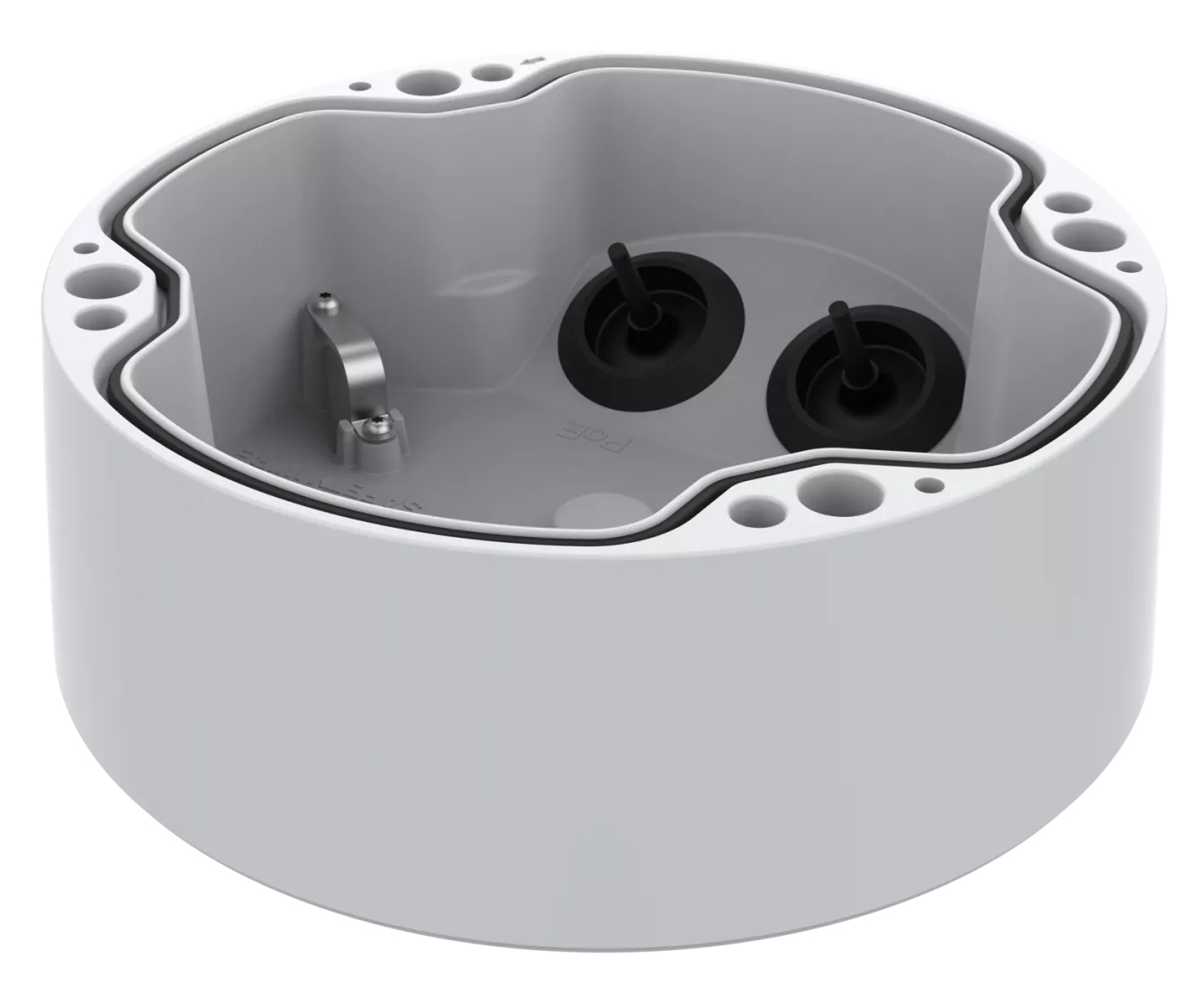 Axis TP1602-E - Hintere Box für Kamera-Kabelkanal, Ansicht 3
