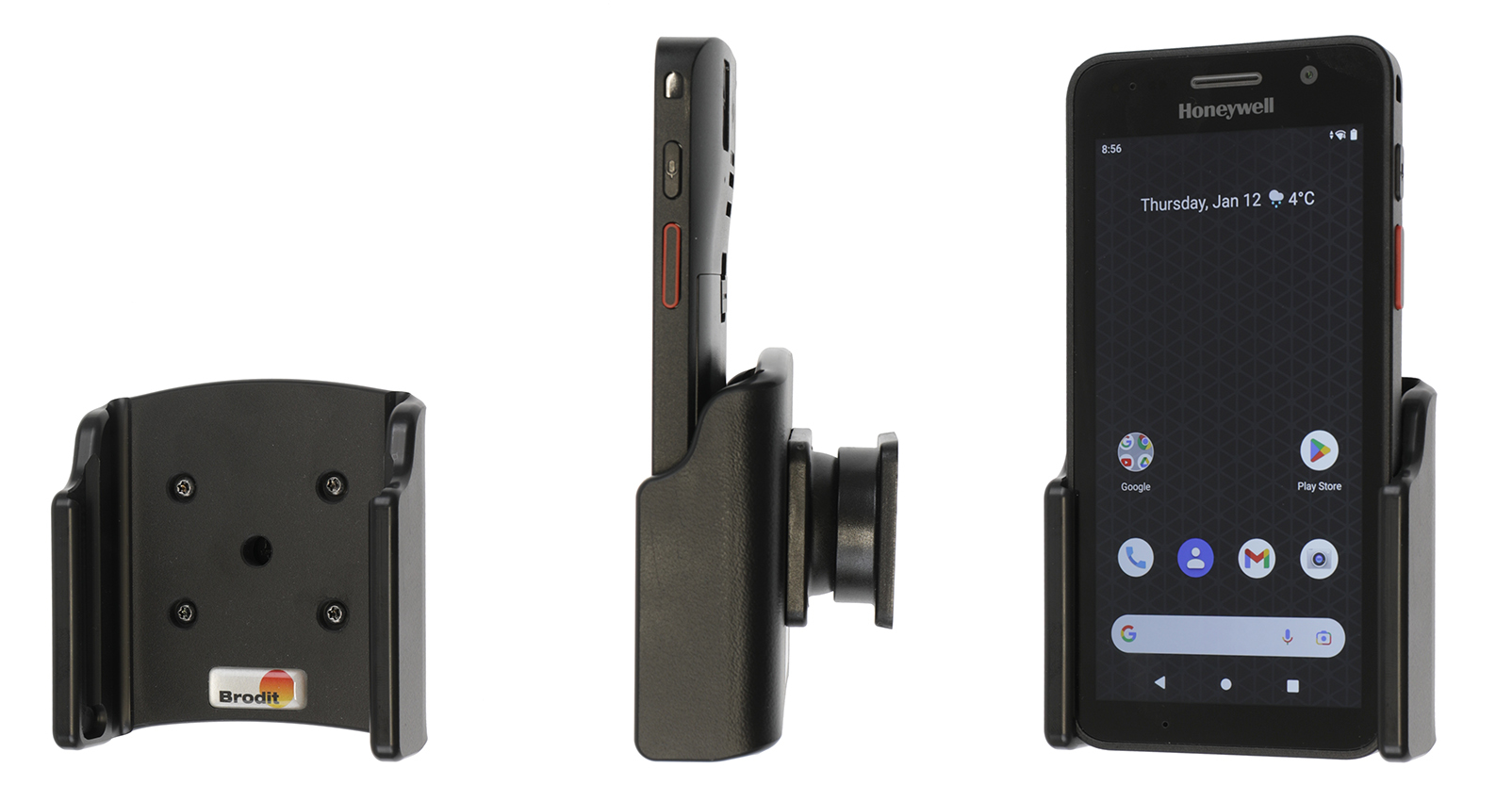 Brodit 711334 - Handy/Smartphone - Passive Halterung - Auto/Innenbereich - Schwarz, Ansicht 2