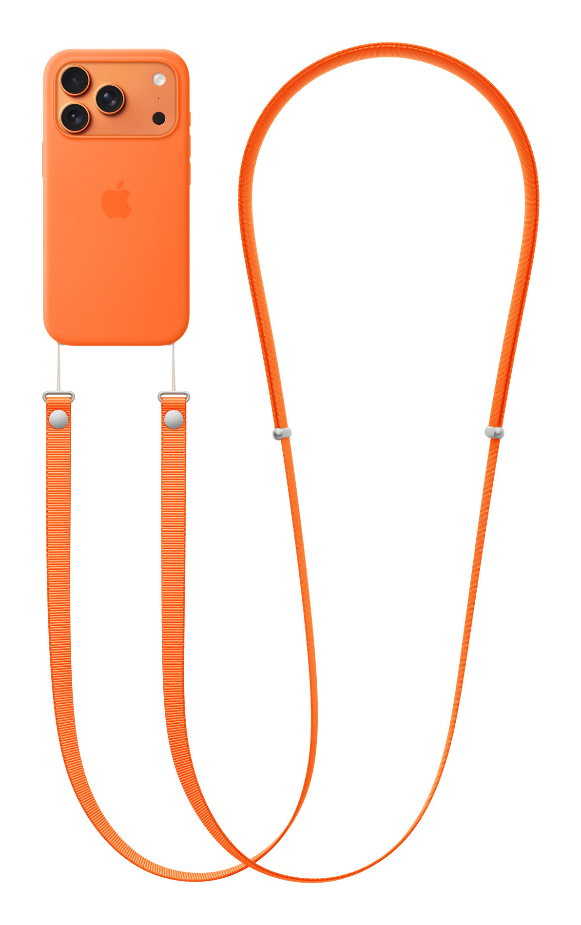 Apple Schultergurt für Handy - orange, Ansicht 3