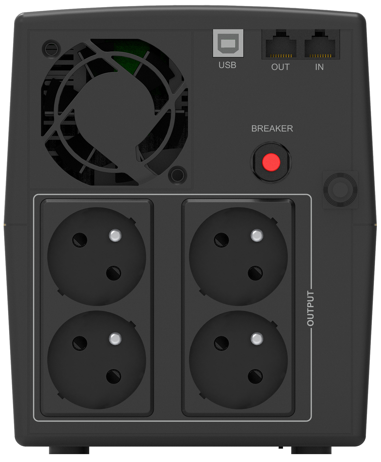 BlueWalker PowerWalker Basic VI 2200 STL FR - USV - Wechselstrom 162, Ansicht 2