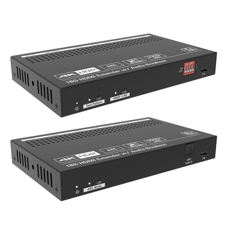 VivoLink HDBaseT Extender kit 70m/w Audio Breakout - 18 Gbps, Ansicht 4