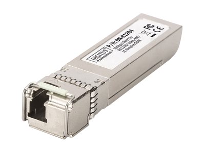 DIGITUS SFP+ 10 Gbps Bi-direktionales Modul, Singlemode, TX1270/RX1330, 10 km