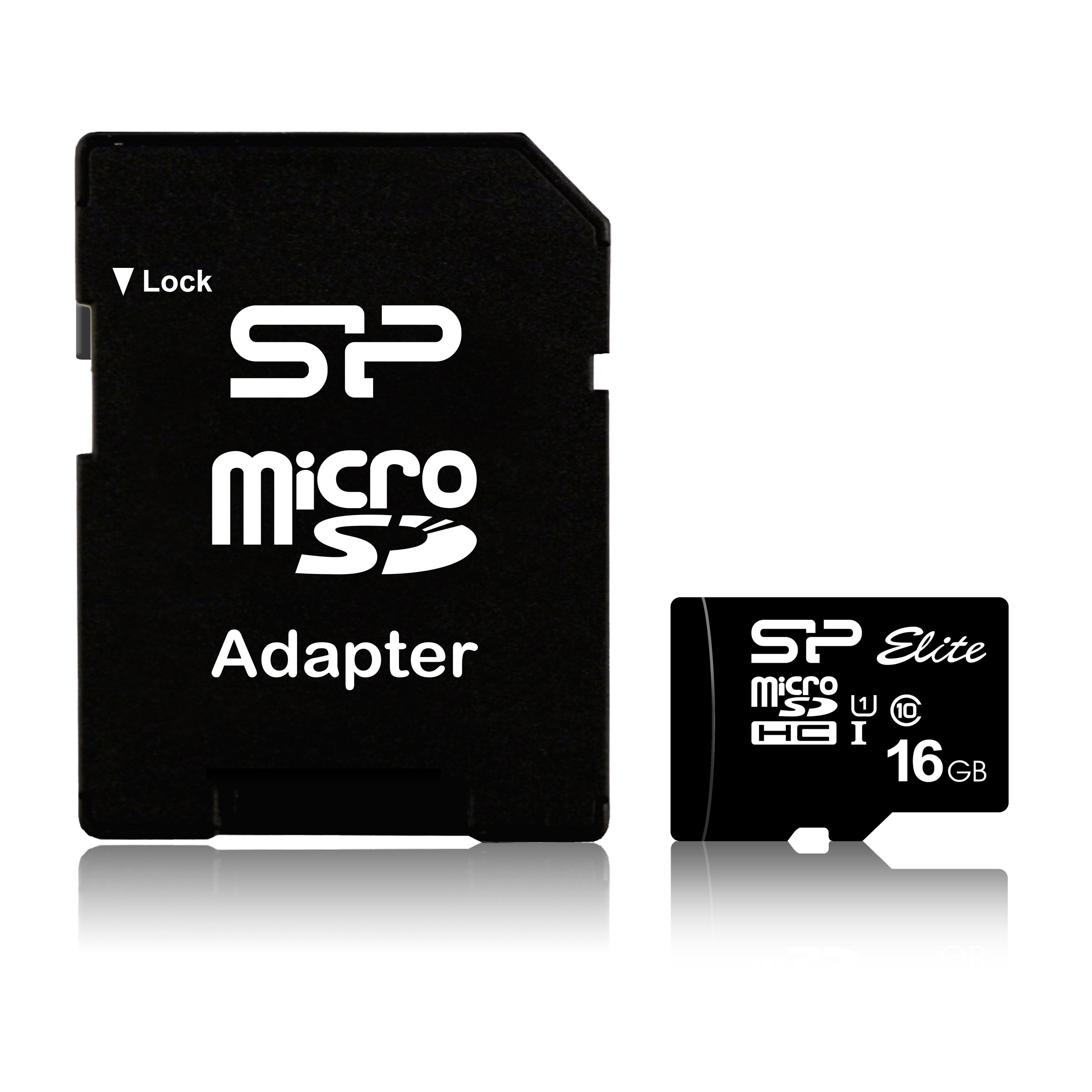 Silicon Power Elite - Flash-Speicherkarte (microSDHC/SD-Adapter inbegriffen), Ansicht 2
