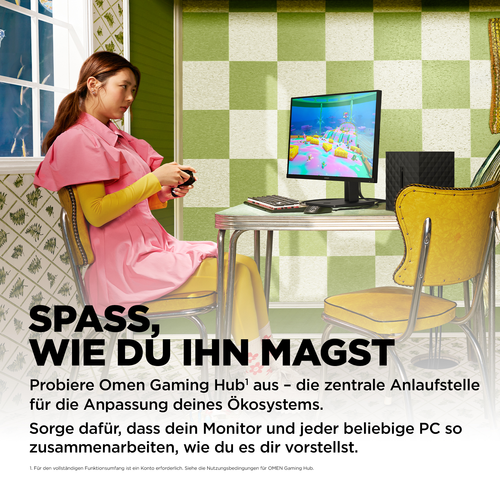 HP OMEN by HP 27q - LED-Monitor - Gaming - 68.6 cm (27), Ansicht 2