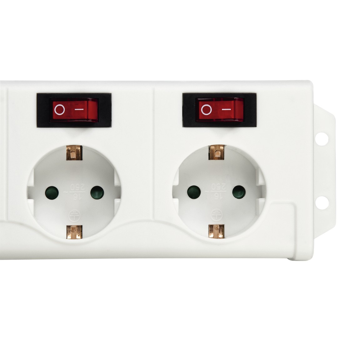 Hama 6+1, XL - Steckdosenleiste - 230 V - 3500 Watt - Ausgangsanschlüsse: 6 (CEE 7/4), Ansicht 2