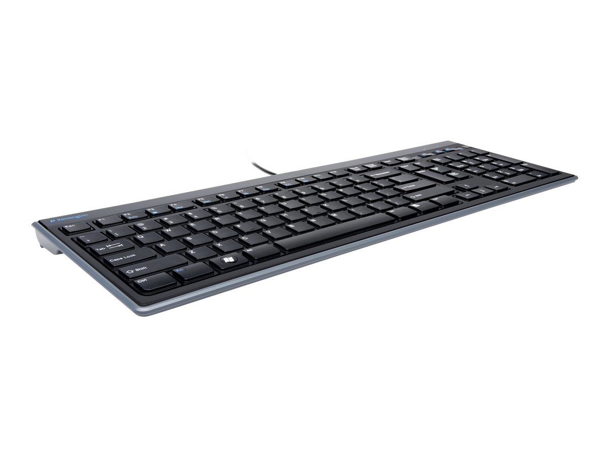 Kensington SlimType - Tastatur - USB - Französisch
