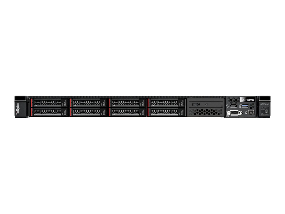 Lenovo ThinkSystem SR630 V2 7Z71 - Server - Rack-Montage - 1U - zweiweg - 1 x Xeon Gold 6326  2.9 GHz - RAM 32 GB - SAS - Hot-Swap 6.4 cm (2.5)