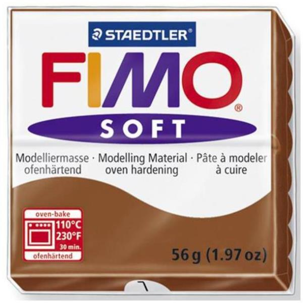 STAEDTLER FIMO soft - Knetmasse - Braun - 110 °C - 30 min - 56 g - 55 mm