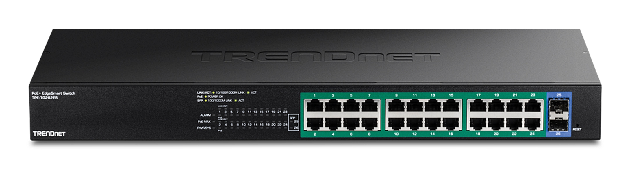 TRENDnet 26-PORT GIGABIT EDGESMART POE+, Ansicht 3