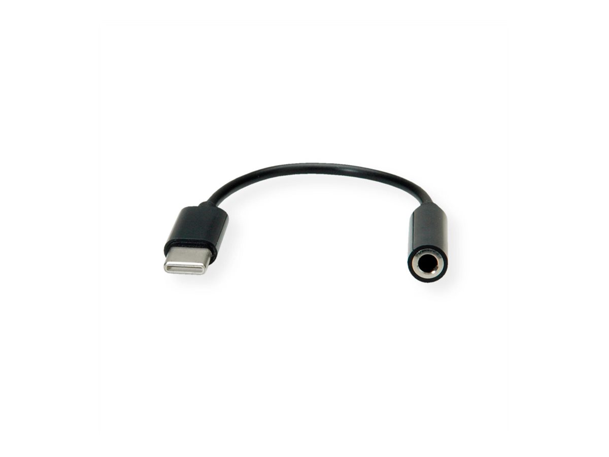 VALUE Audio-Adapter - USB-C männlich zu 4-poliger