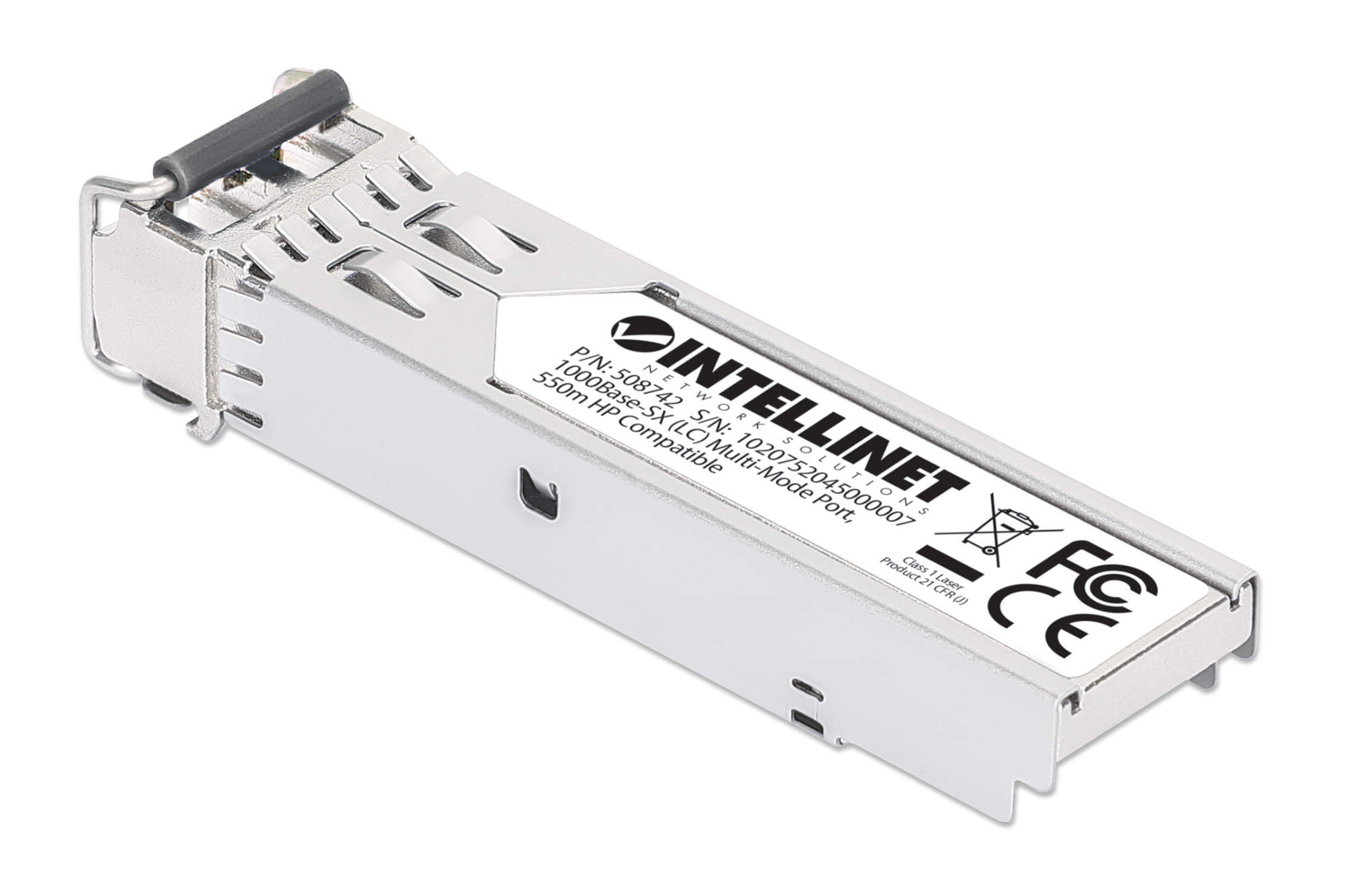 Intellinet Gigabit SFP Mini-GBIC Transceiver für LWL-Kabel - Transceiver - Glasfaser (LWL), Ansicht 4