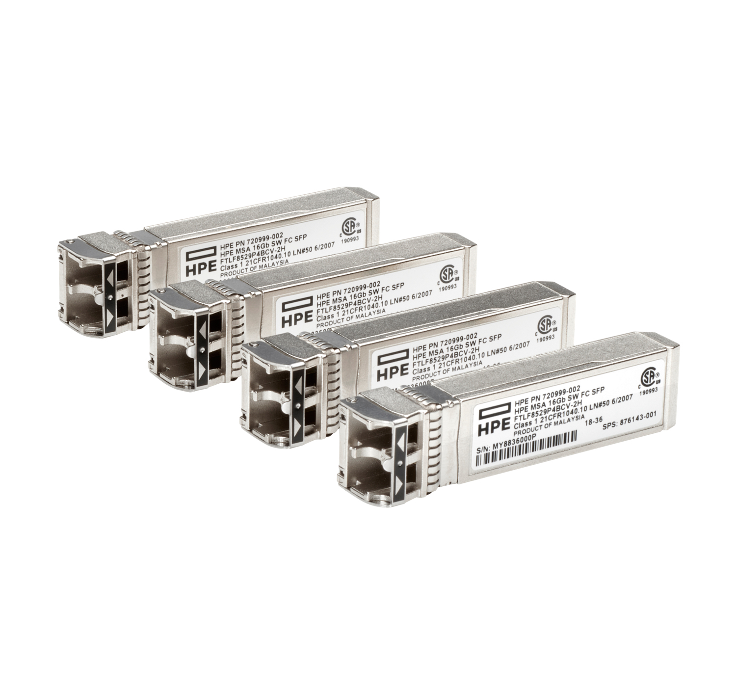 HPE C8R23B, Faseroptik, 8000 Mbit/s, SFP+, LC, 50/125,62.5/125 µm, SW