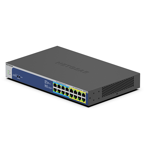 Netgear GS516UP - Switch - unmanaged - 8 x 10/100/1000 (PoE+), Ansicht 3