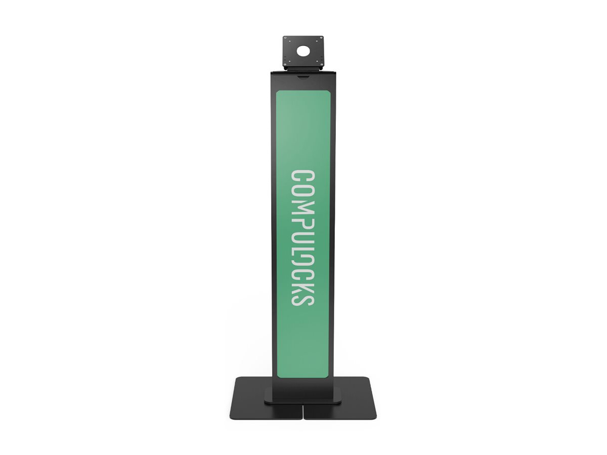 Compulocks Brandable VESA Floor Stand for Screens Up to 32 Inches - Aufstellung - für LCD-Display - brandable, mit großer Basisplatte - Schwarz - Bildschirmgröße: bis zu 81,3 cm (bis zu 32 Zoll)