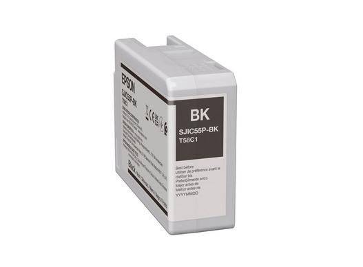 Epson T58C1 - 80 ml - Schwarz - original - Tintenpatrone, Ansicht 2