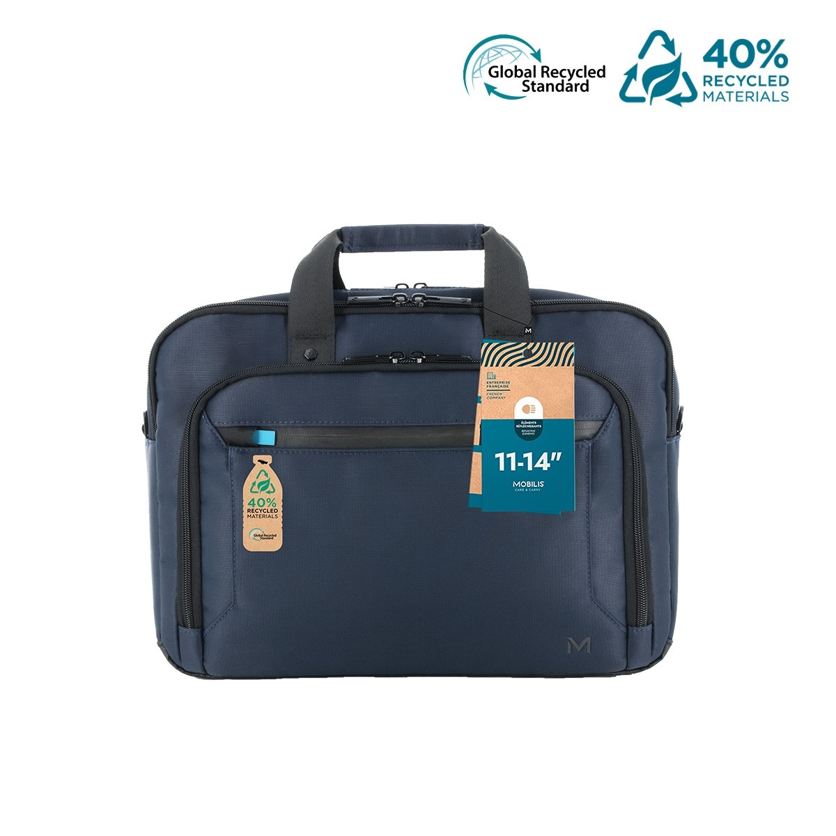 Mobilis Executive 4 Twice - Notebook-Tasche - oben beladbar, 40 % Recyclinganteil, Ansicht 3