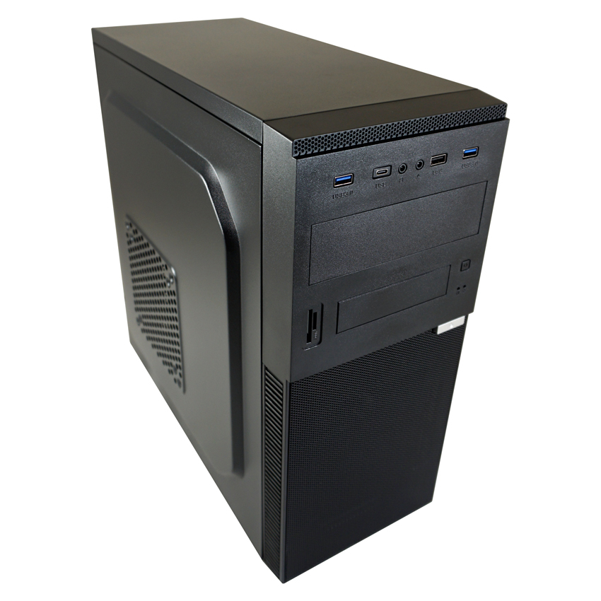 LC-Power Geh Midi-7041B-ON 2xUSB-A 3.2/1x2.0 - Midi/Minitower - ATX, Ansicht 4