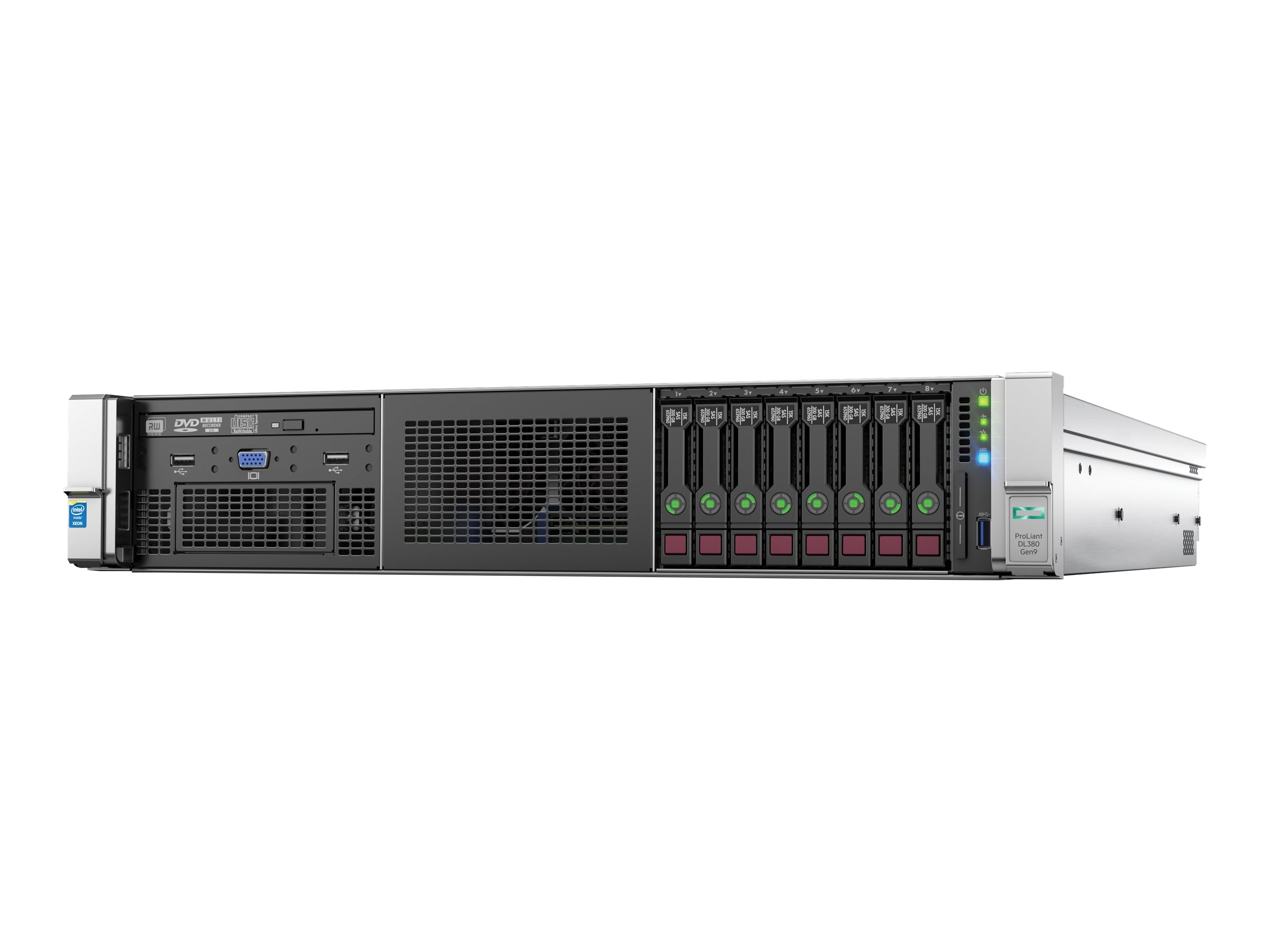 HPE DL380 Gen9 E5-2609v3 1P 8G 4LFF Svr (766342-B21)