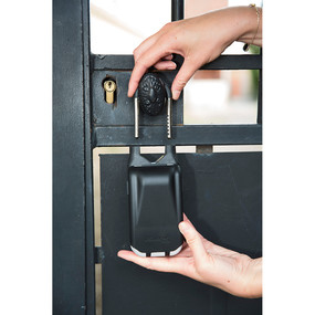 MasterLock 5420EURD - Tragbarer Safe - Grau - Zahlenschloss - Metall - Schlüssel - 72 mm, Ansicht 4