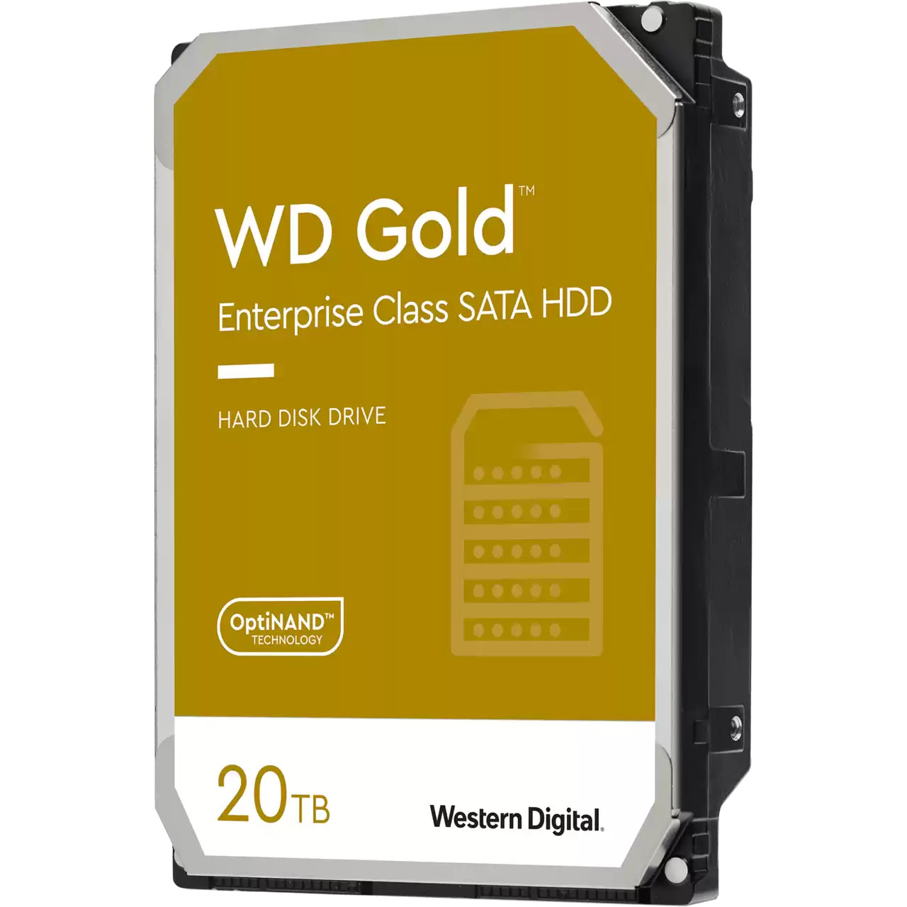 WD Gold, 20 TB, 7200 RPM, 512 MB, 3.5&quot;, Serial ATA III