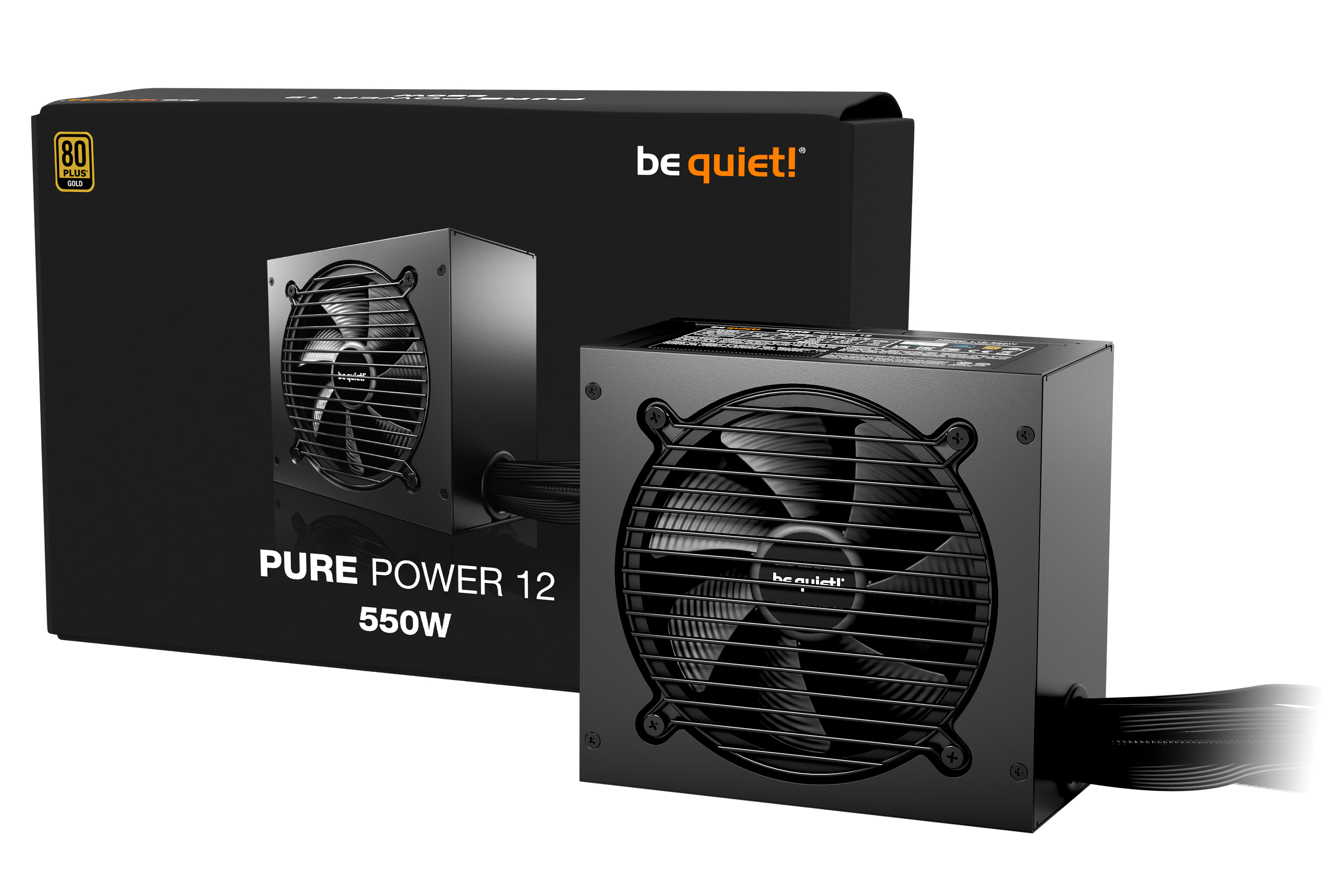 Be Quiet! Pure Power 12 550W, Ansicht 4