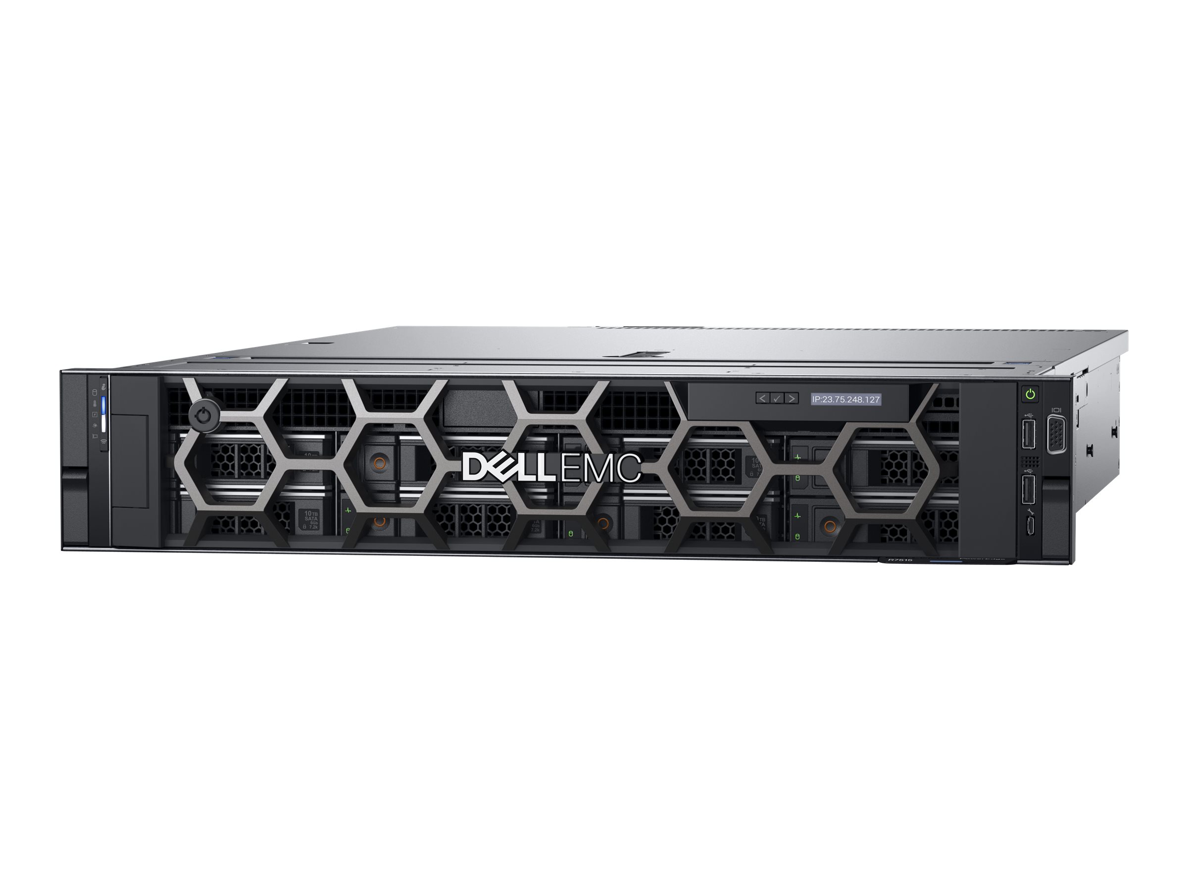 Dell EMC PowerEdge R7515 - Server - Rack-Montage - 2U - 1-Weg - 1 x EPYC 7282 / 2.8 GHz
