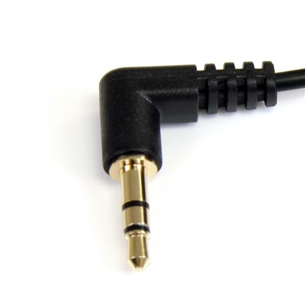 StarTech.com 1,8m 3,5mm rechts gewinkeltes Stereo Audiokabel, Ansicht 3