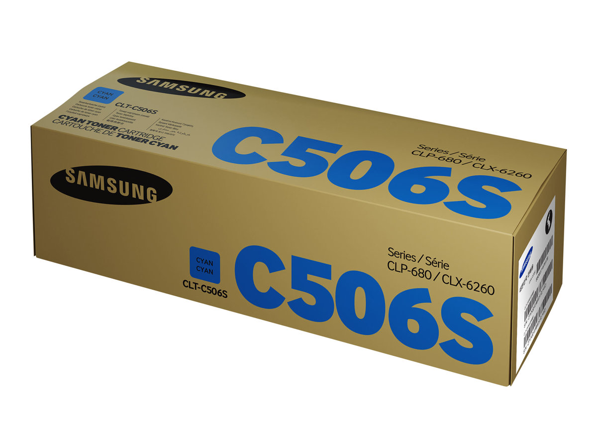 Samsung HP CLT-C506S - Cyan - original - Tonerpatrone (SU047A)