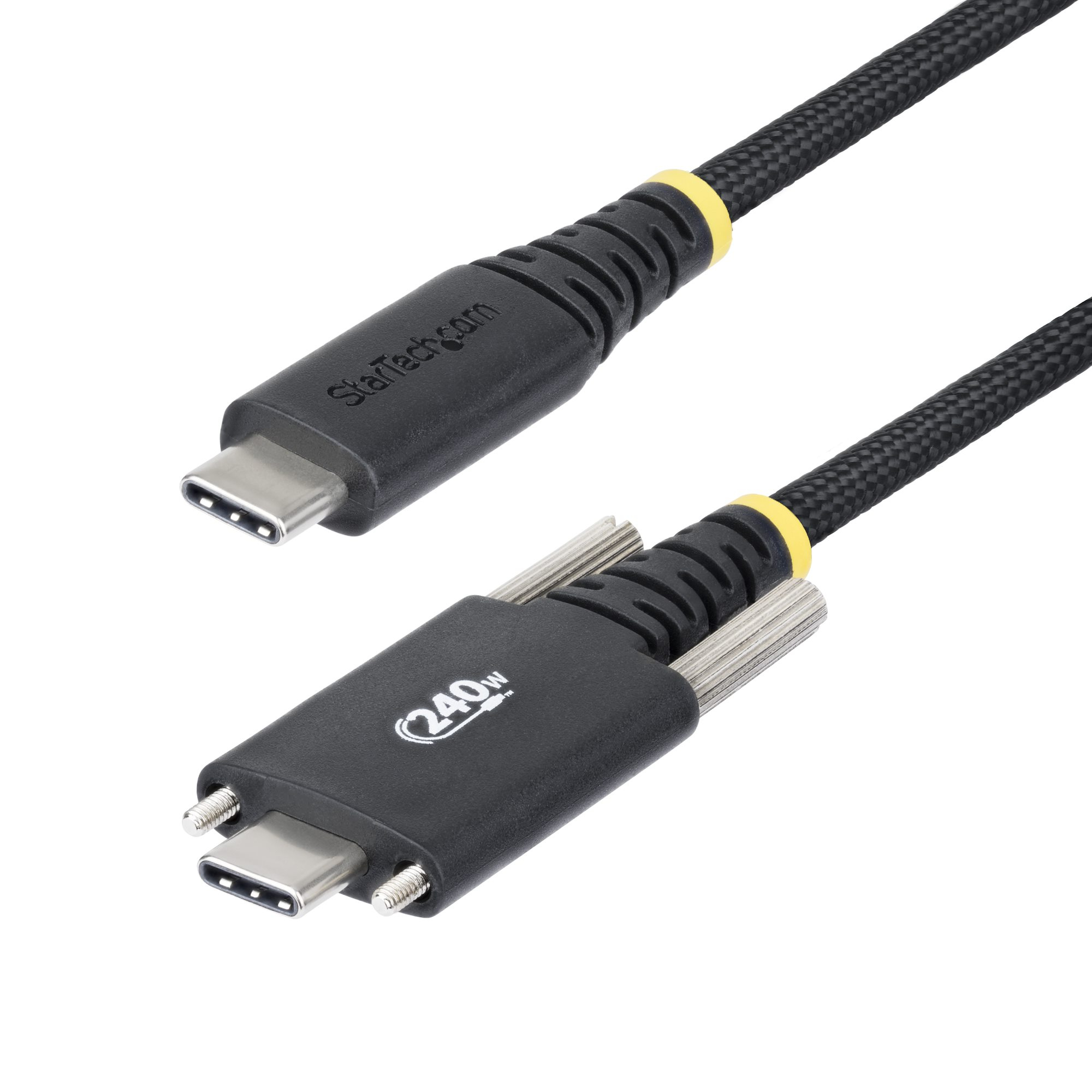 StarTech.com 10ft (3m) USB-C Charging Cable, 240W, Silicone Jacket - USB-Kabel - 24 pin USB-C (M), Ansicht 2