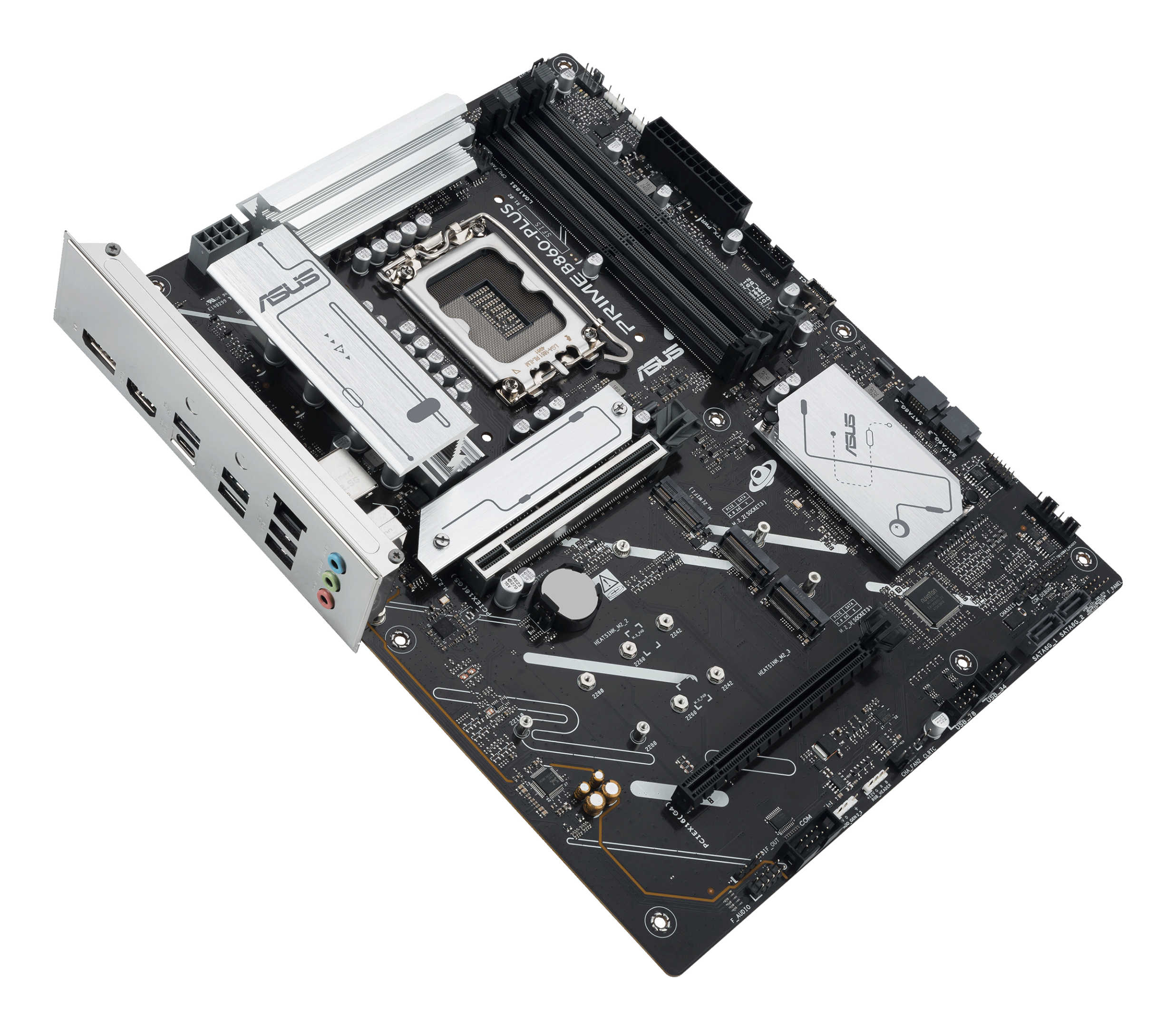 ASUS PRIME B860-PLUS-CSM - Motherboard - ATX - LGA1851-Sockel - B860 Chipsatz - Onboard-Grafik - 90MB1KA0-M0EAYC, Ansicht 2