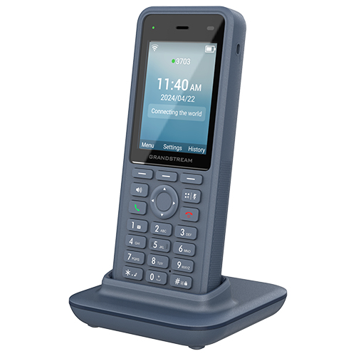 Grandstream WP836 - Schnurloses VoIP-Telefon - mit Bluetooth-Schnittstelle - IEEE 802.11a/b/g/n/ac/ax (Wi-Fi), Ansicht 3