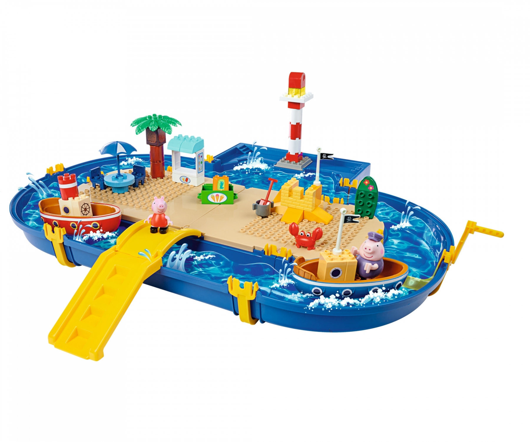 BIG Spielwarenfabrik BIG Waterplay Peppa Pig - Wasser-Spiel-Set - 3 Jahr(e) - Blau, Ansicht 2