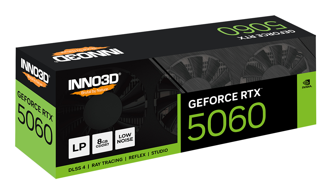 Inno3D Grafikkarte - GeForce RTX 5060 - 8 GB GDDR7, Ansicht 2