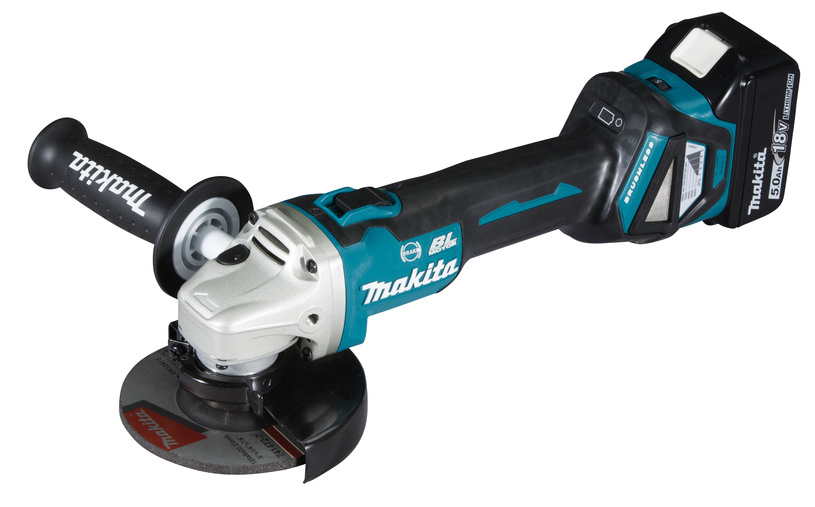 Makita DGA513RTJ Akku-Winkelschleifer inkl. MAKPAC + 2 Akkus 5.0Ah, Ansicht 2