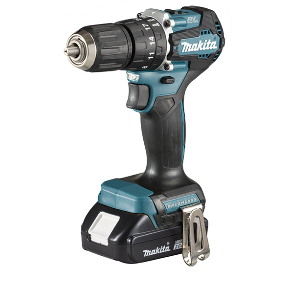 Makita DHP487RAJ Akku-Schlagbohrschrauber inkl. MAKPAC + 2 Akkus 2.0Ah, Ansicht 3