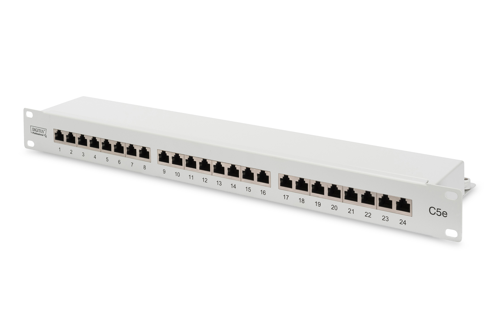 DIGITUS CAT 5e, Klasse D Patch Panel, Ansicht 2